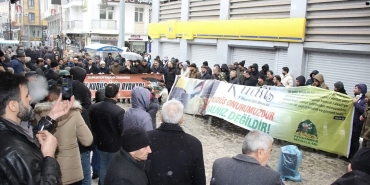 Ağrı'da gazze'ye yönelik İşgal planına tepki