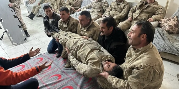 Ağrıda Güvenlik Korucularına AFAD Tarafından Arama ve Kurtarma Eğitimi 