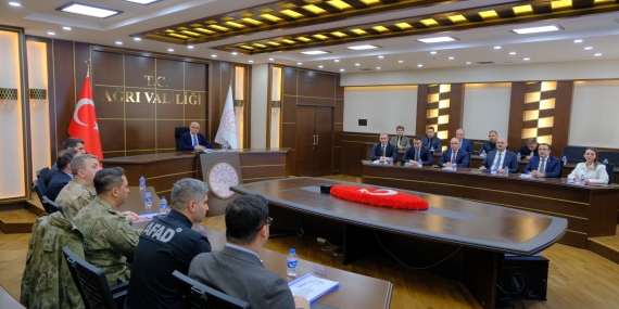 Ağrıda Afet Riskleri Masaya Yatırıldı