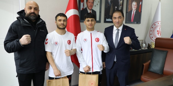 İl Müdürü Çelebi, Başarılı Boksörleri Tebrik Etti