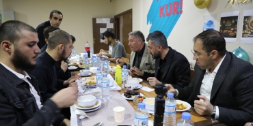 Başkan yıldız, Üniversite Öğrencileriyle İftarda bir araya geldi