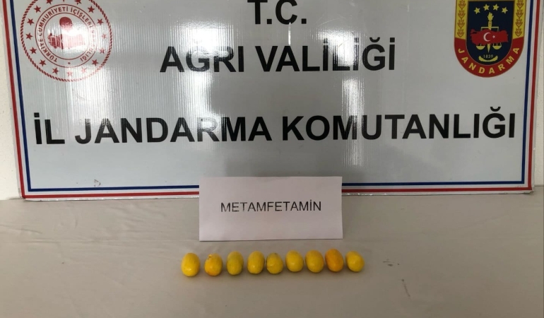 Yabancı Şahsın Üstünden 260 gram metamfetamin ele geçirildi