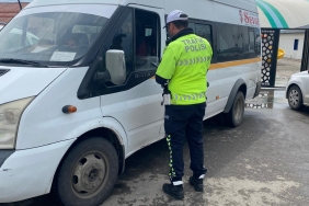 Ağrıda 114 Okul Servisi Denetlendi