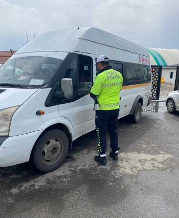 Ağrıda 114 okul servisi denetlendi