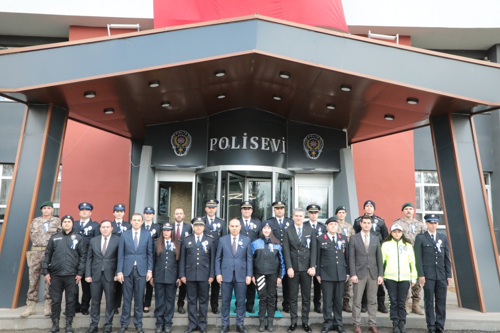 Ağrı’da türk polis teşkilatı’nın 180. Yıl dönümü törenlerle kutlandı