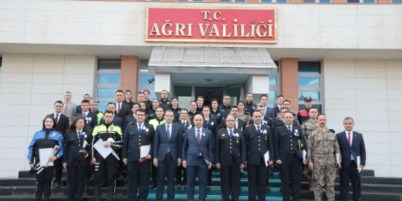 Ağrı’da Türk Polis Teşkilatı’nın 180. Yıl Dönümü Törenlerle Kutlandı
