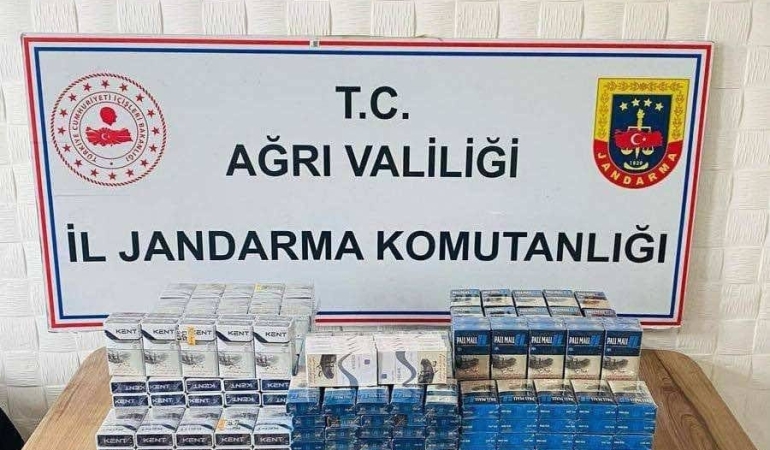 Kaçak sigara operasyonu 1. 250 paket ele geçirildi, 4 gözaltı