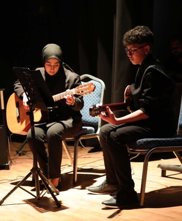 Ağrı’da güzel sanatlar lisesi Öğrencilerinden klasik müzik konseri