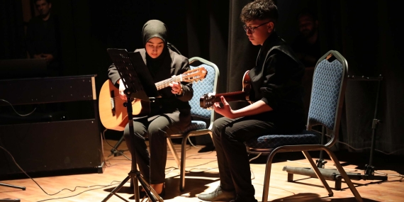 Ağrı’da Güzel Sanatlar Lisesi Öğrencilerinden Klasik Müzik Konseri