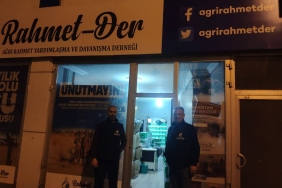 Ağrı Rahmet-Der, 3500 Aileye Ramazan Sevinci Yaşattı