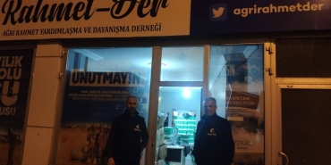 Ağrı rahmet-der, 3500 aileye ramazan sevinci yaşattı