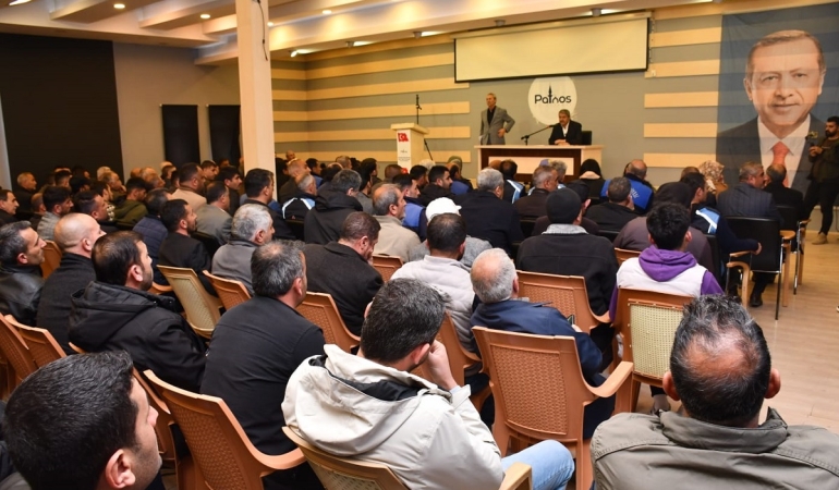 Başkan taşkın, "patnos'u Şehre benzetmek İçin Çalışıyoruz!