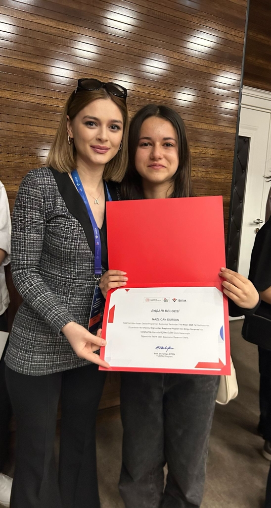 Ağrı’dan tÜbİtak yarışmasında büyük başarı