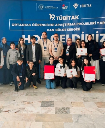Ağrı’dan tÜbİtak yarışmasında büyük başarı