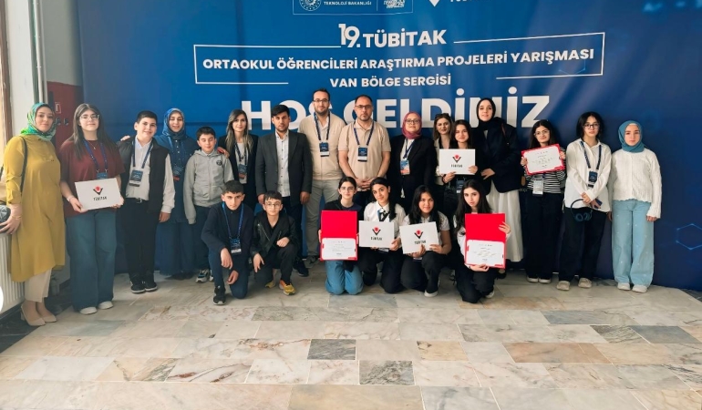 Ağrı’dan tÜbİtak yarışmasında büyük başarı