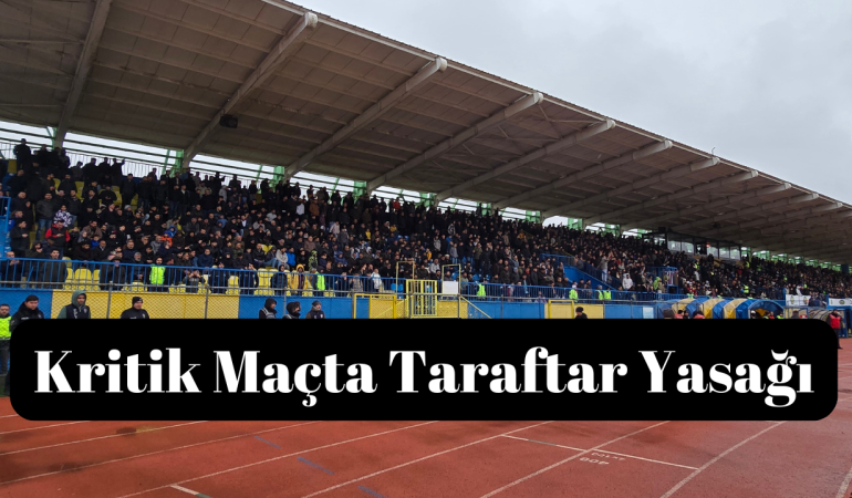 Kolibri ağrı 1970 spor’dan deplasmanda taraftar yasağına tepki