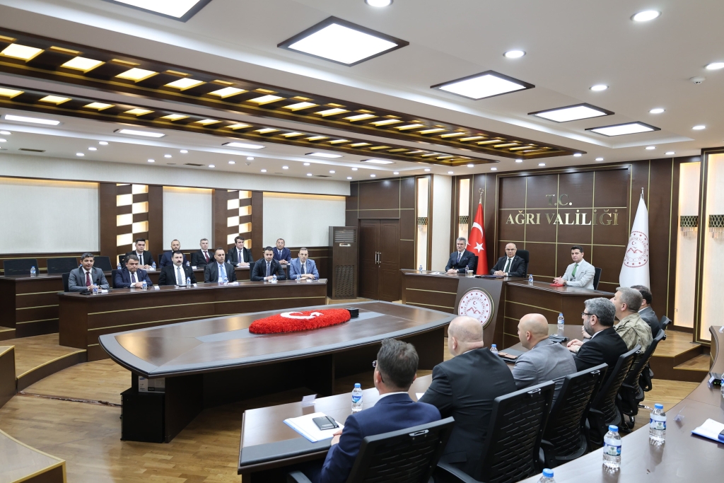 Ağrı’da genişletilmiş güvenlik ve asayiş koordinasyon toplantısı gerçekleştirildi