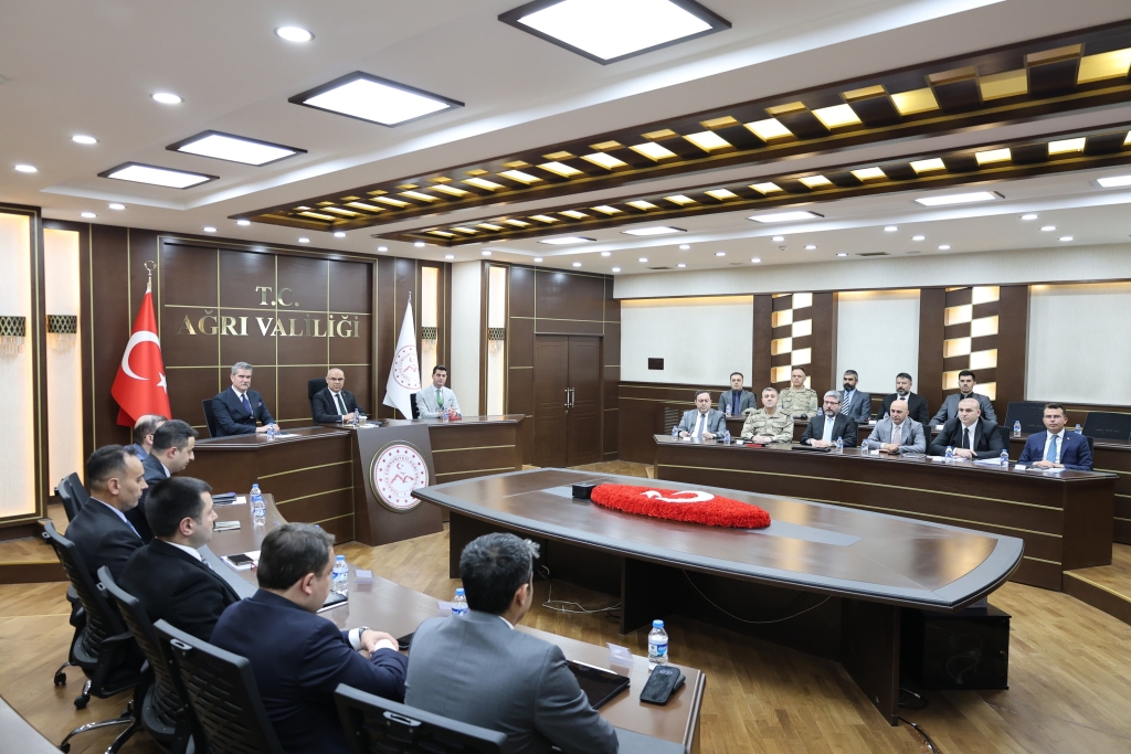 Ağrı’da genişletilmiş güvenlik ve asayiş koordinasyon toplantısı gerçekleştirildi