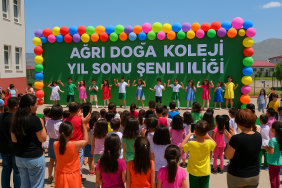 Ağrı Doğa Koleji Yıl Sonu Şenliği Coşkusu