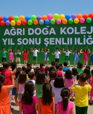 Ağrı doğa koleji yıl sonu Şenliği coşkusu