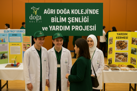 Ağrı Doğa Kolejinde Bilim Şenliği