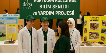 Ağrı doğa kolejinde bilim Şenliği