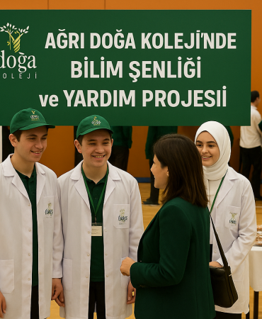 Ağrı doğa kolejinde bilim Şenliği