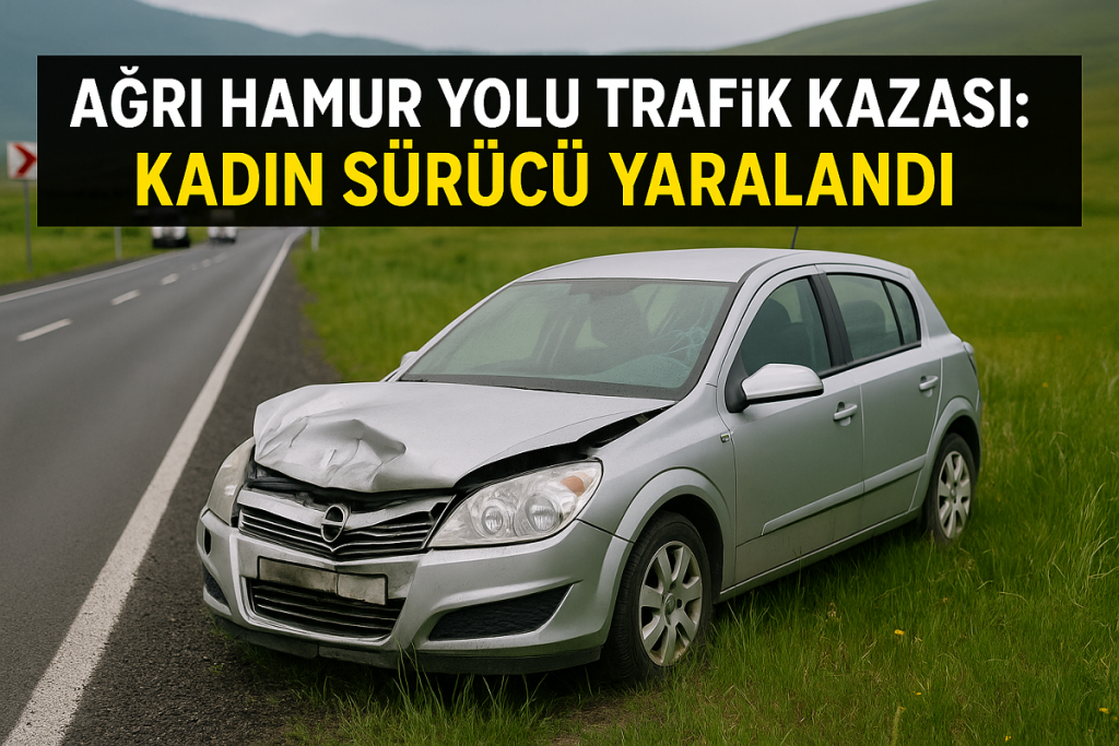 Ağrı Hamur yolu trafik kazası