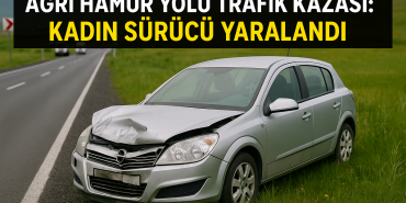 Ağrı hamur yolu trafik kazası