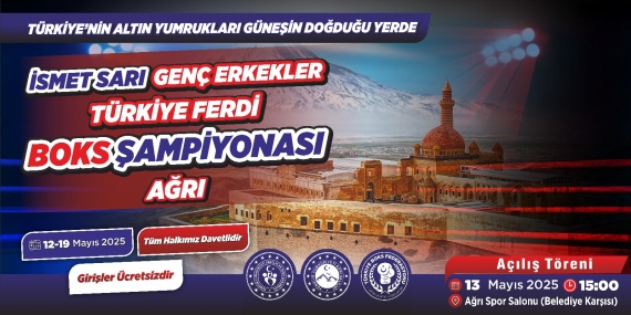 Ağrı, Türkiye Boks Şampiyonası'na Ev Sahipliği Yapacak  