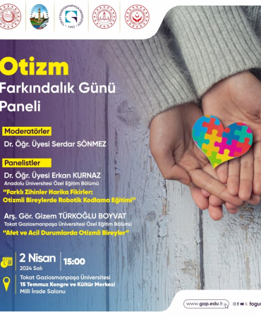 Otizm farkındalık paneli ağrı'da gerçekleşti