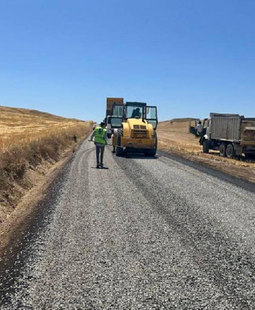 Ağrı kırsal yol yapımı: Çobanbey'de yeni proje