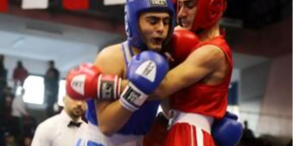 Genç Erkekler Boks Şampiyonası Ağrı'da Başladı
