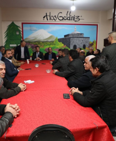 Bursa eleşkirtliler derneği'nde başkan yakut ile buluşma