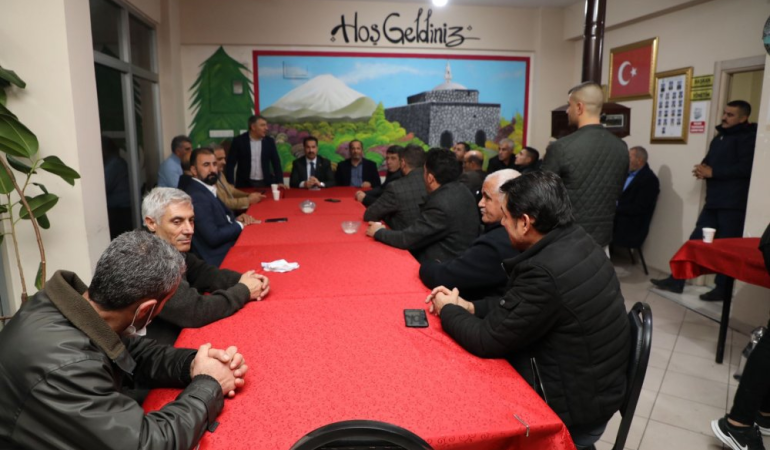 Bursa eleşkirtliler derneği'nde başkan yakut ile buluşma
