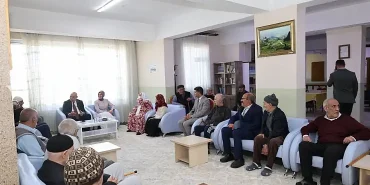 Ağrı huzurevi ziyareti: vali koç bayramlaştı