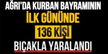 Ağrı Kurban Bayramı Kazaları İlk Günde 136 Başvuru
