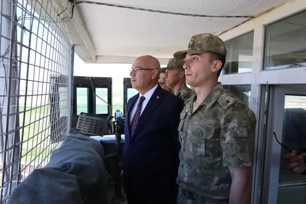 Hudut Karakolu Ziyareti Güvenlik Güçleriyle Buluşma