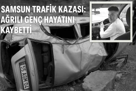 Samsun Trafik Kazası Ağrılı Genç Hayatını Kaybetti