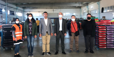 Doğubayazıt koko Çakmak fabrikası'nda korkutan yangın