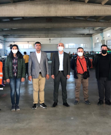 Doğubayazıt koko Çakmak fabrikası'nda korkutan yangın