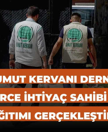 Umut kervanı ağrı derneği kurban bayramı yardımları