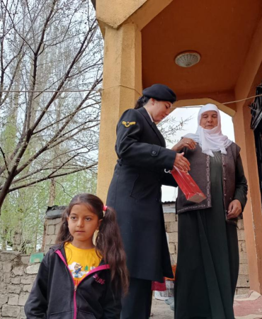 Ağrı Şehit yakınları ziyareti kurban bayramında yapıldı