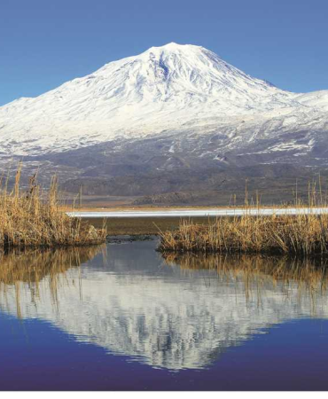 Ağrı dağı ve balık gölü: kartpostallık güzellikler