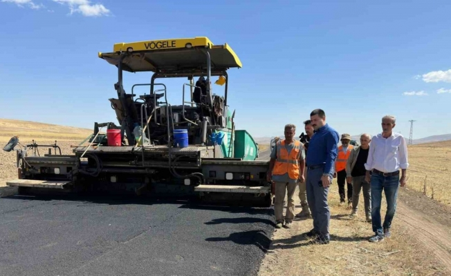 Diyadin Yol Çalışmaları: Çukurlu Yollar Tarihe Karışıyor