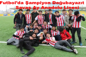 Doğubayazıt Futbol Başarıları Erzurum'da İkincilik Kazandı