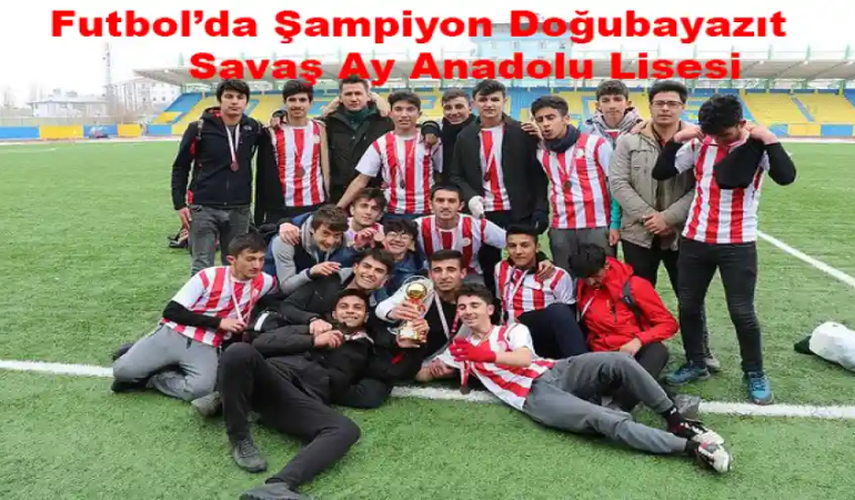 Doğubayazıt futbol başarıları erzurum'da İkincilik kazandı