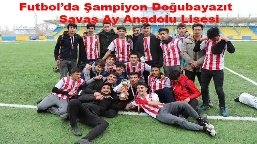 Doğubayazıt Futbol Başarıları Erzurum'da İkincilik Kazandı