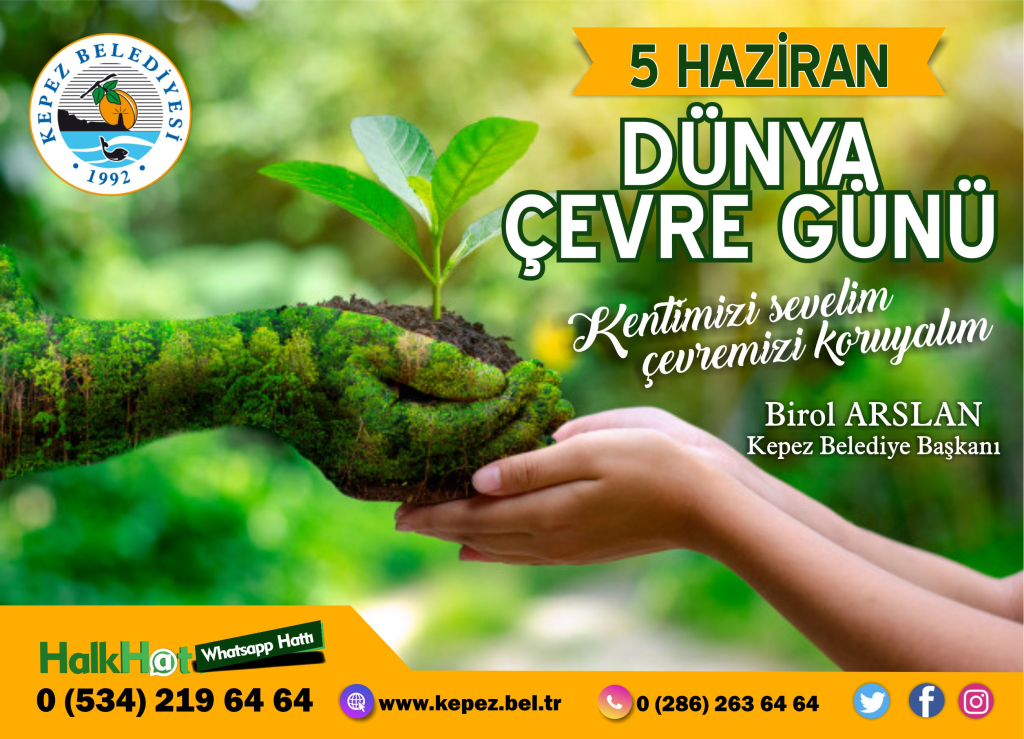 Dünya Çevre Günü'nde Doğubayazıt'ta Temizlik Etkinliği