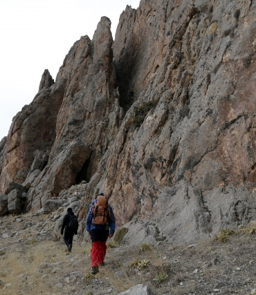 Kalus dağı'nda bazid dağcılarından sürpriz canlı